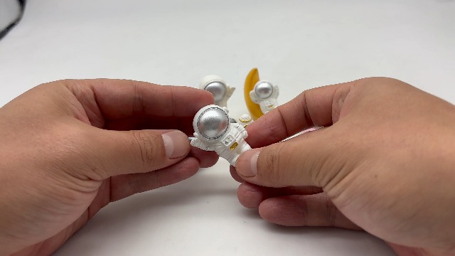 Amazon.co.jp: Pinenjoy 6個 宇宙飛行士置物 ミニ宇宙置物 ミニチュア